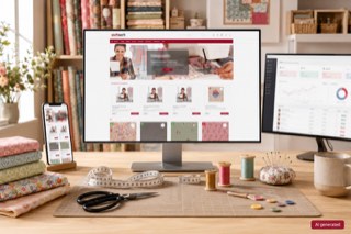 stoffwerft - Shopware 6 Shop für Stoffe, Nähbedarf, Nähkurse und DIY