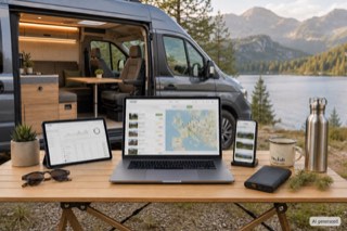 Campr: Mehrsprachige Vanlife-Stellplatz-Plattform (Laravel/TALL)