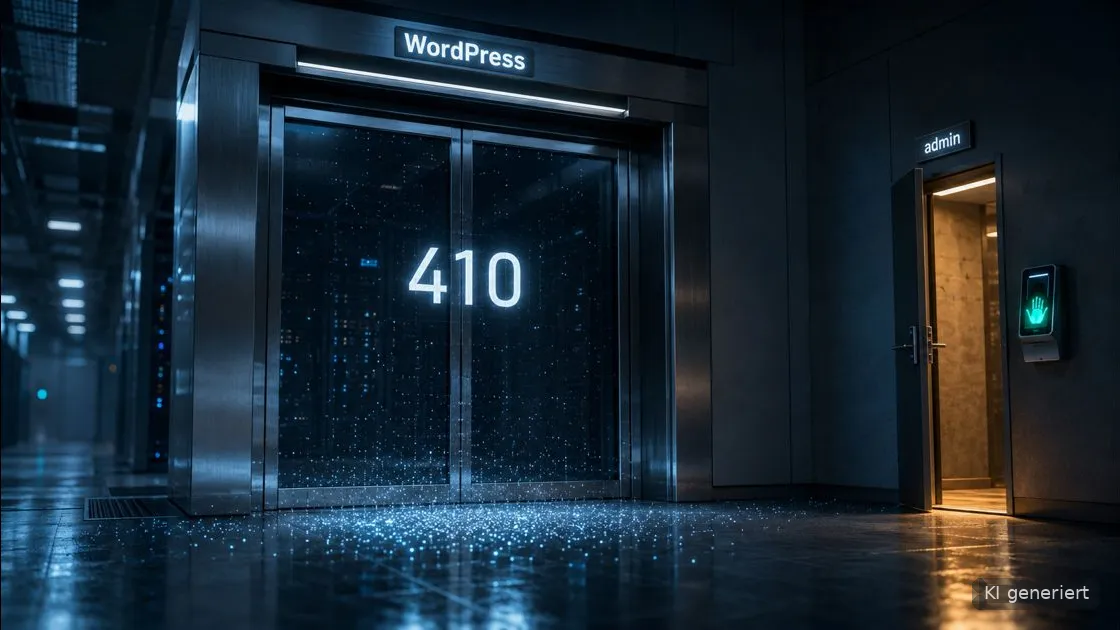 WordPress absichern: Scanner-Anfragen mit Status 410 abfangen